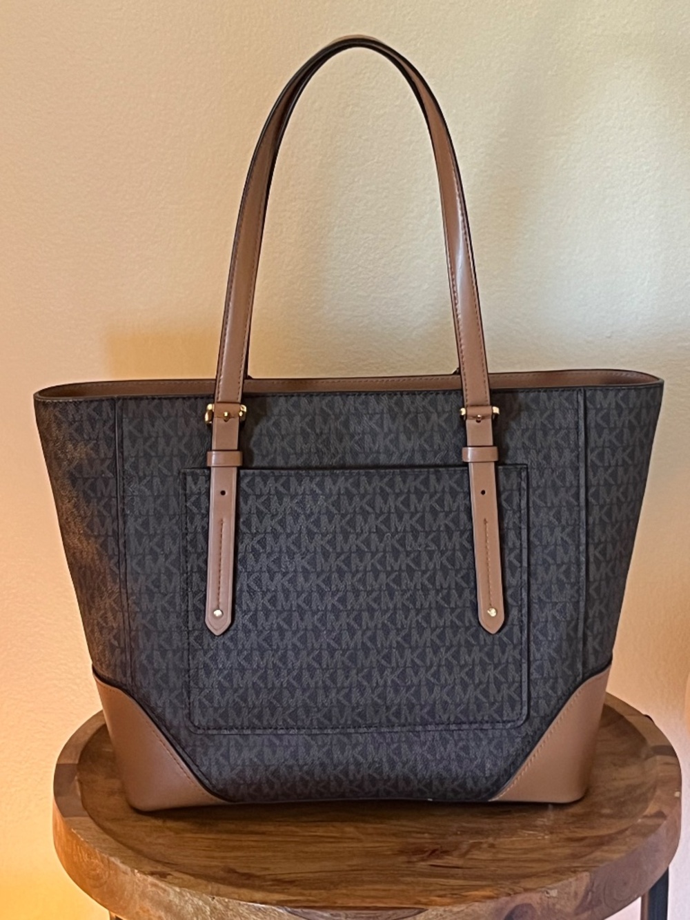 Michael Kors Brown Logo Handbag - Picture 2 of 6